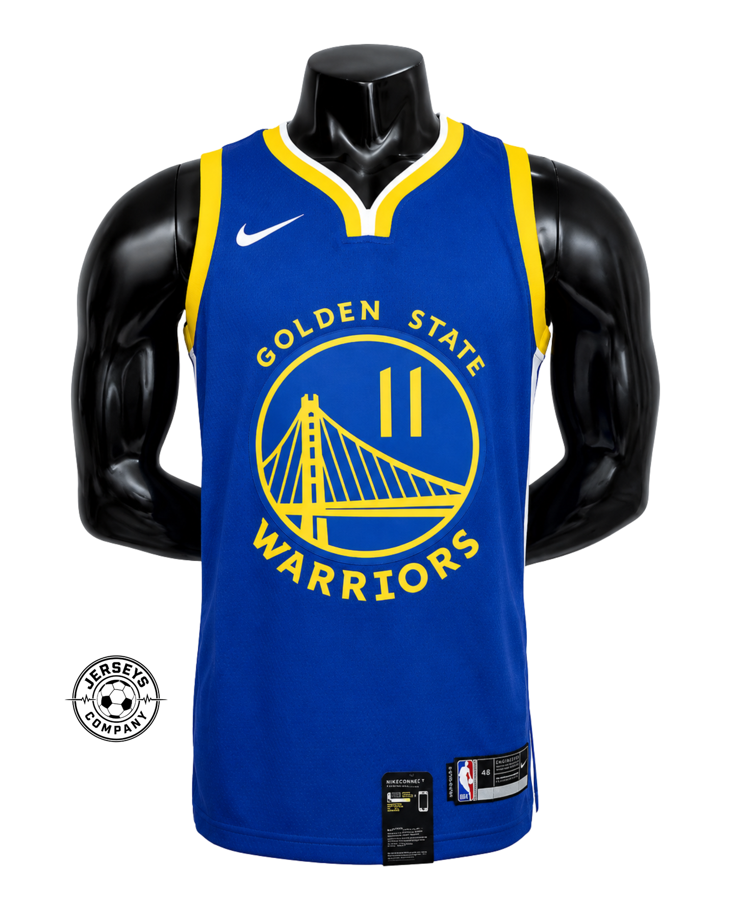 Golden State Warriors Jersey - Blue/Yellow - Nike