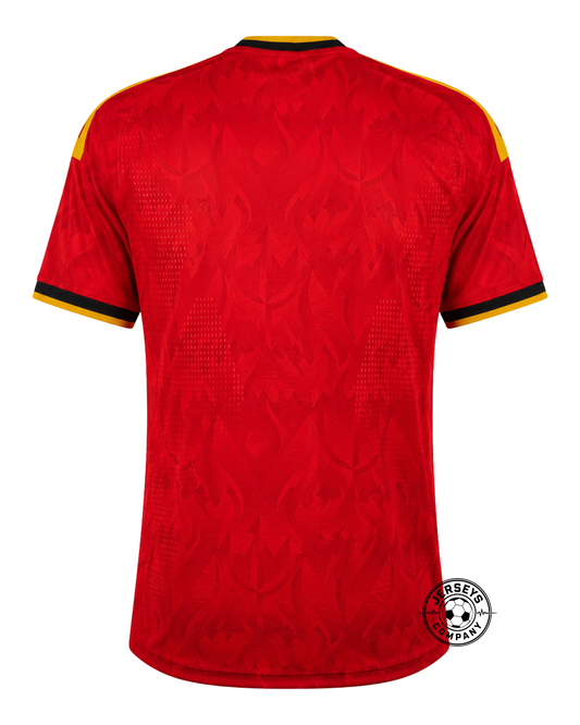 Belgium Home Authentic Player Jersey Shirt 2026 World Cup - Slim Fit