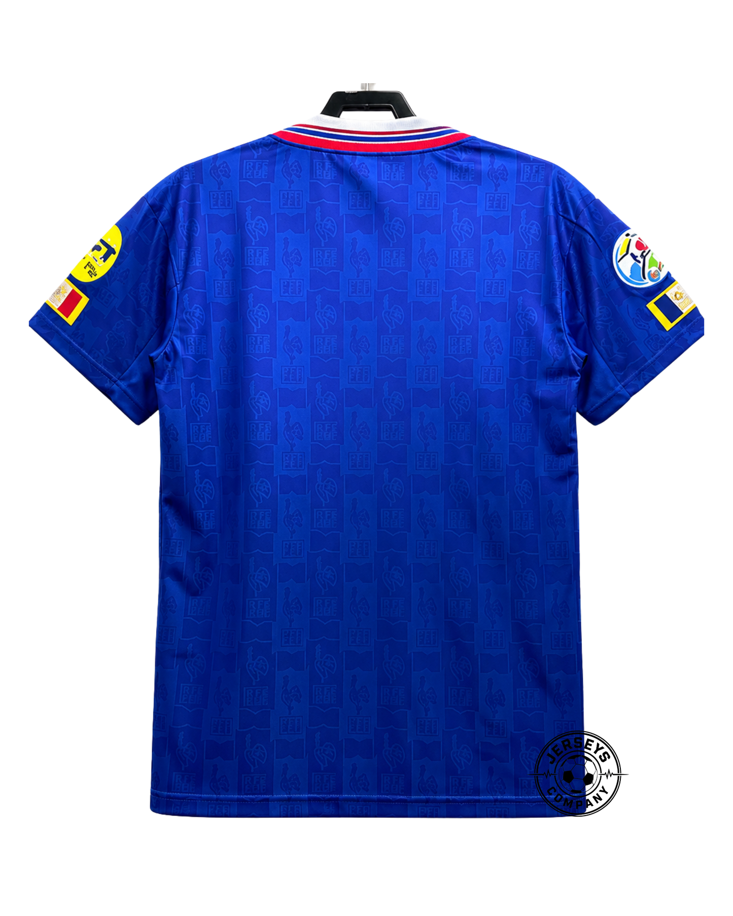 France 1996 Home Jersey - Retro Version