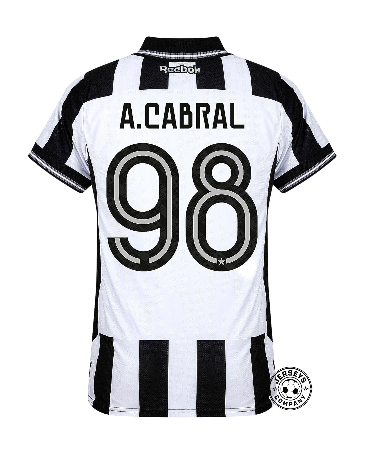 Botafogo A.Cabral 98 Home Fan Jersey 2025/26 - Fan Version