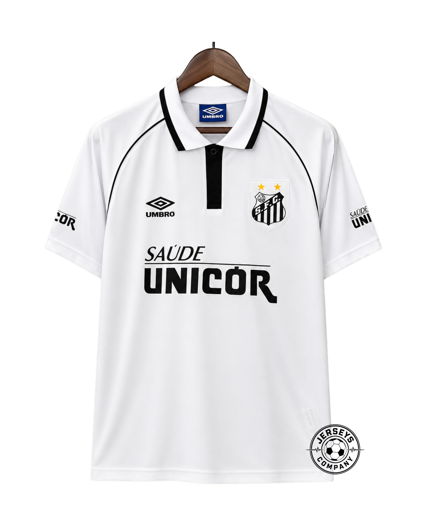 Santos 1997 Retro Home Jersey