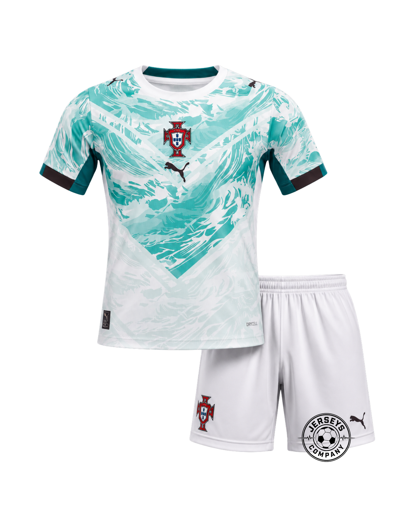 Portugal 2026 Away Kids Kit Jerseys - World Cup 2026