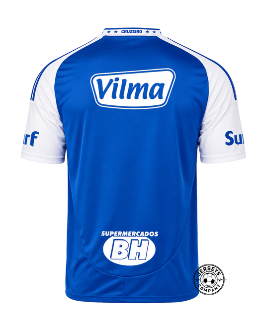 Camisa adidas Cruzeiro 2025/26 I Com Patrocínios