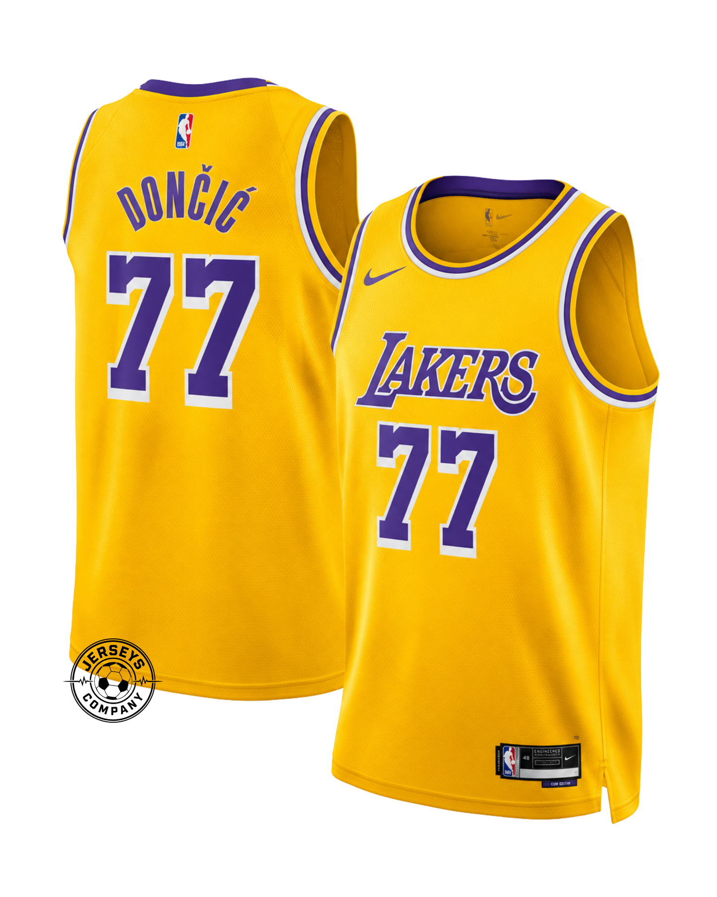 Luka Dončić Los Angeles Lakers Icon Edition Jersey - Gold