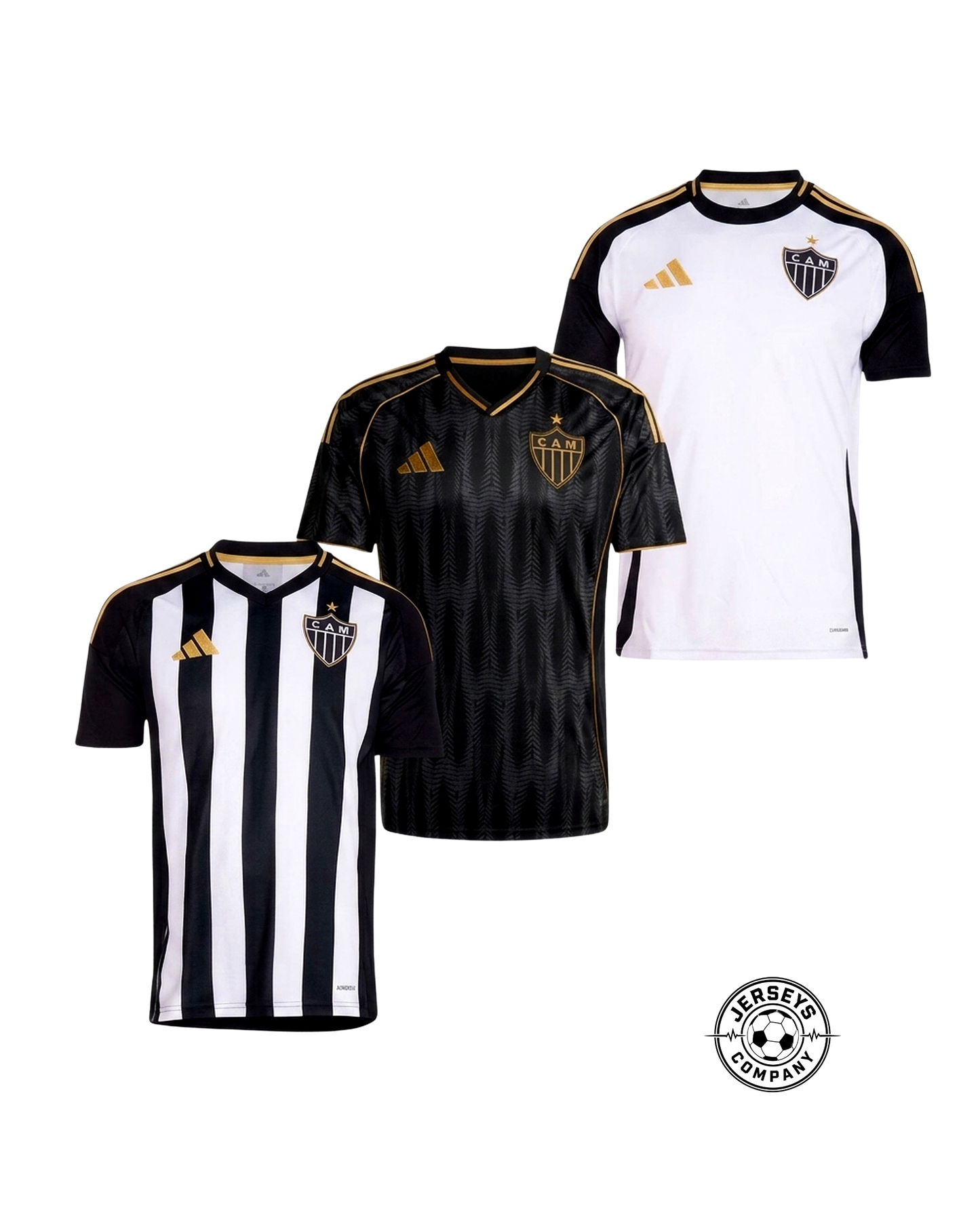 Atletico Mineiro Home, Away e Third 2025/26 - Kit 3 - Fan Version
