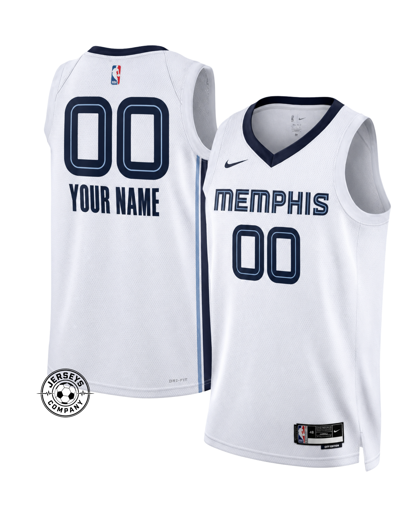 Memphis Grizzlies Association Edition Jersey - White