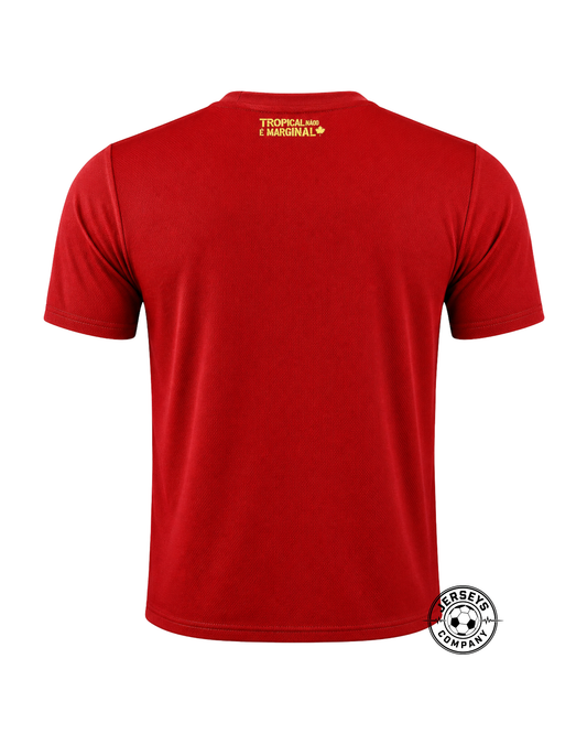 Camisa Bahia III 25/26 s/n Puma Masculina - Vermelho Fan version