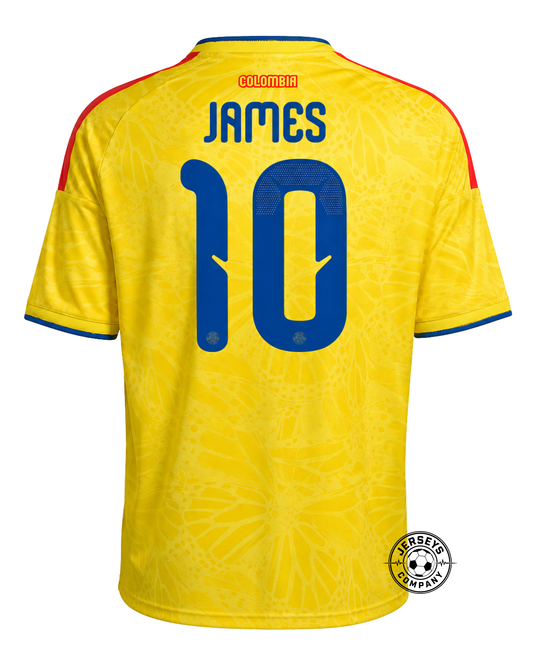 James Rodríguez 2026 Colombia Home Jersey - Fan Version