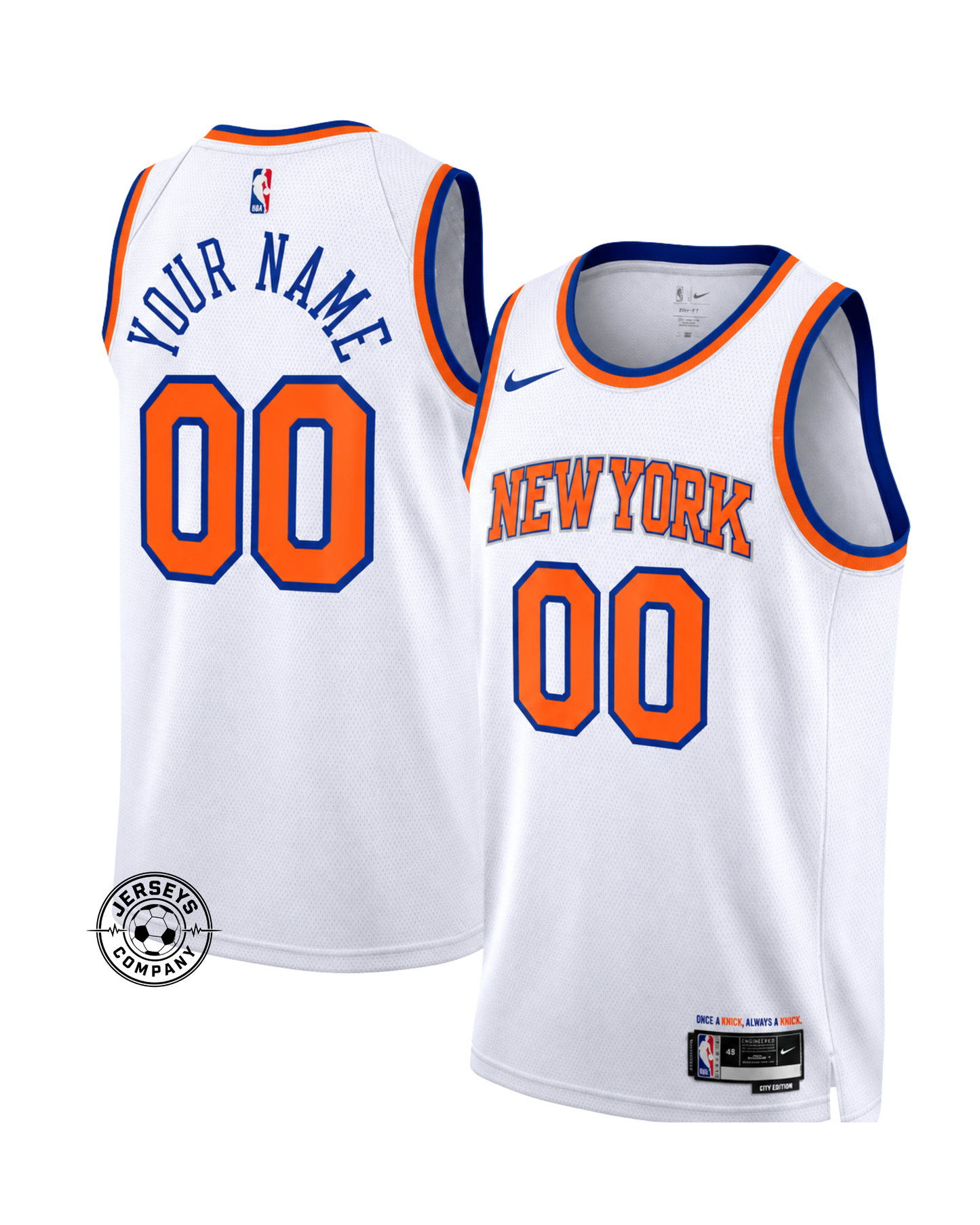 New York Knicks Association Edition Jersey - White