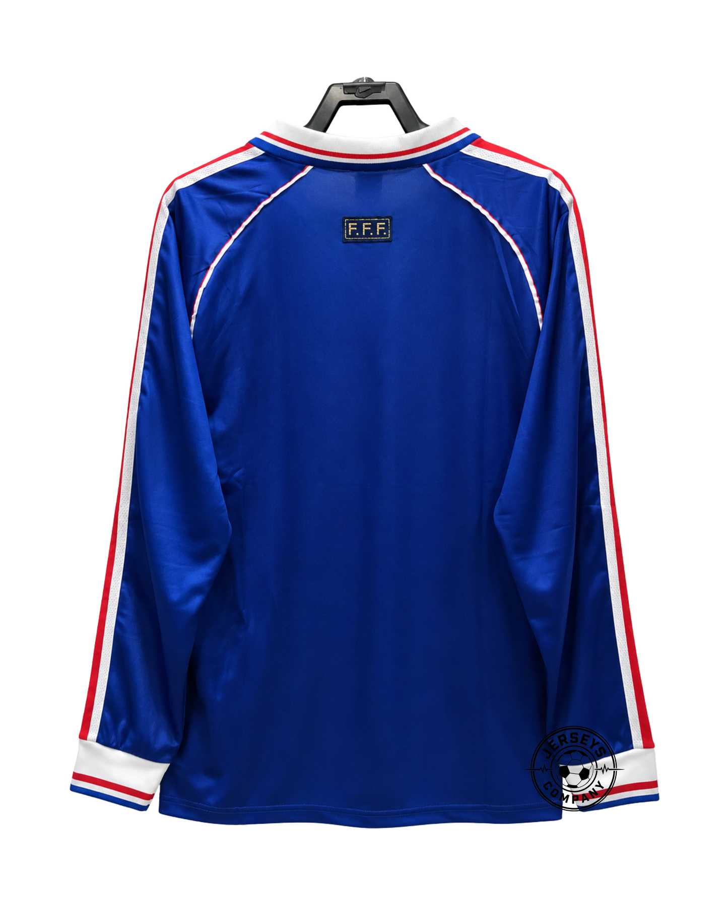 France 1998 I Home Jersey - Long Sleeve Retro Version