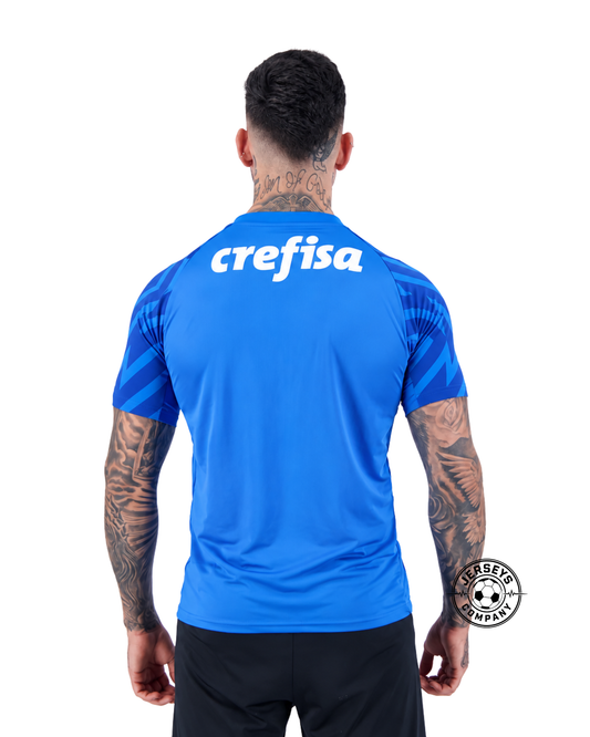 Camisa Puma Palmeiras Goleiro I 2024 - Azul