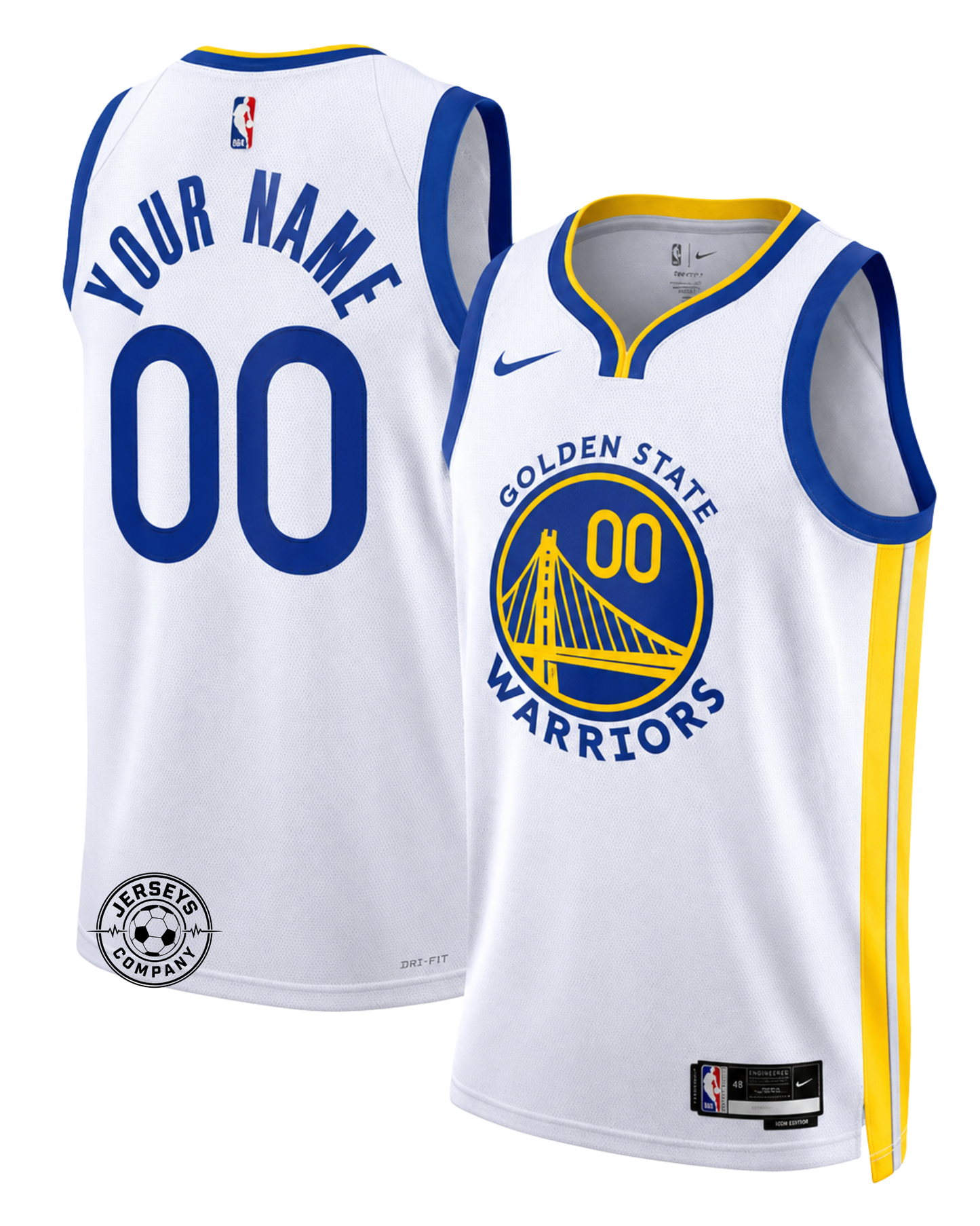 Golden State Warriors Association Edition Jersey - White