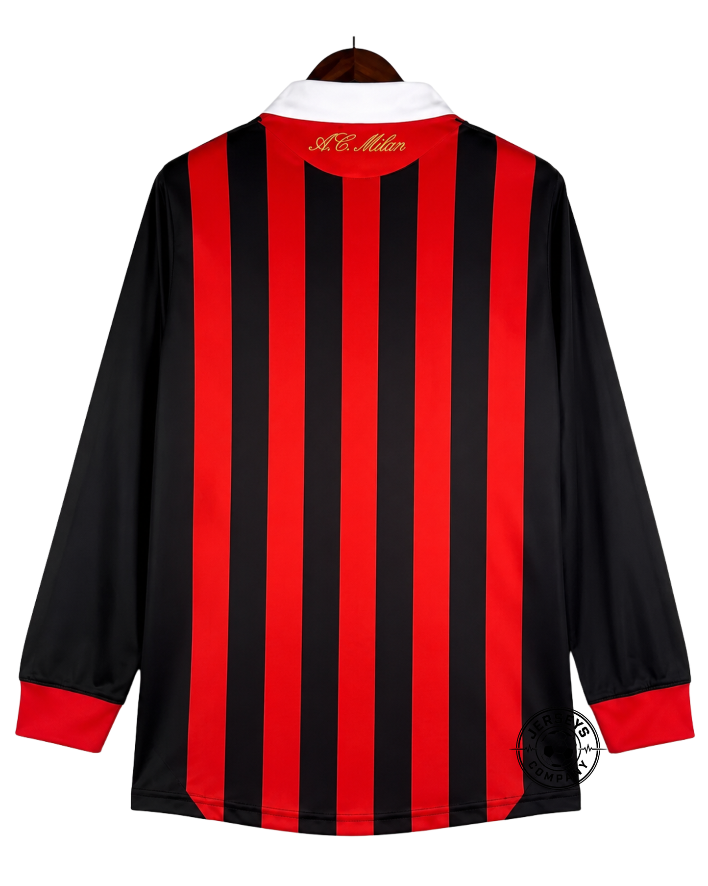 AC Milan 09/10 I Home Jersey - Long Sleeve Retro Version