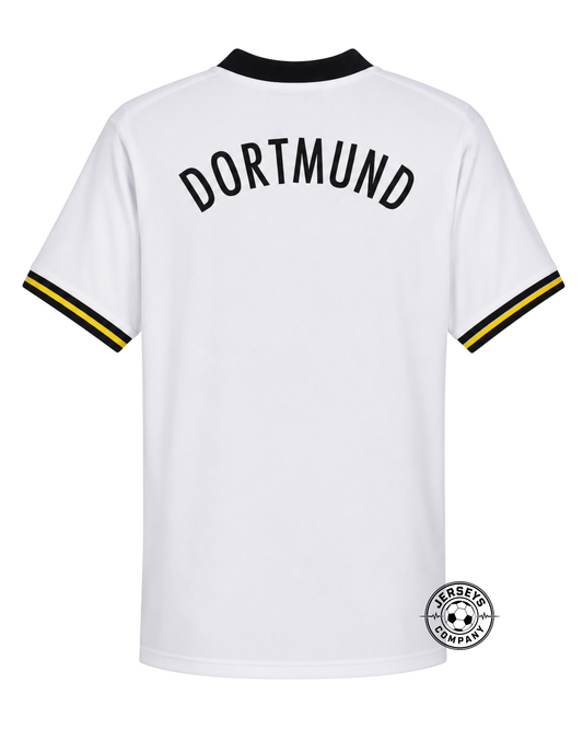 Borussia Dortmund Third 2024/25 Patches UCL UEFA Foundation (Official Printing)