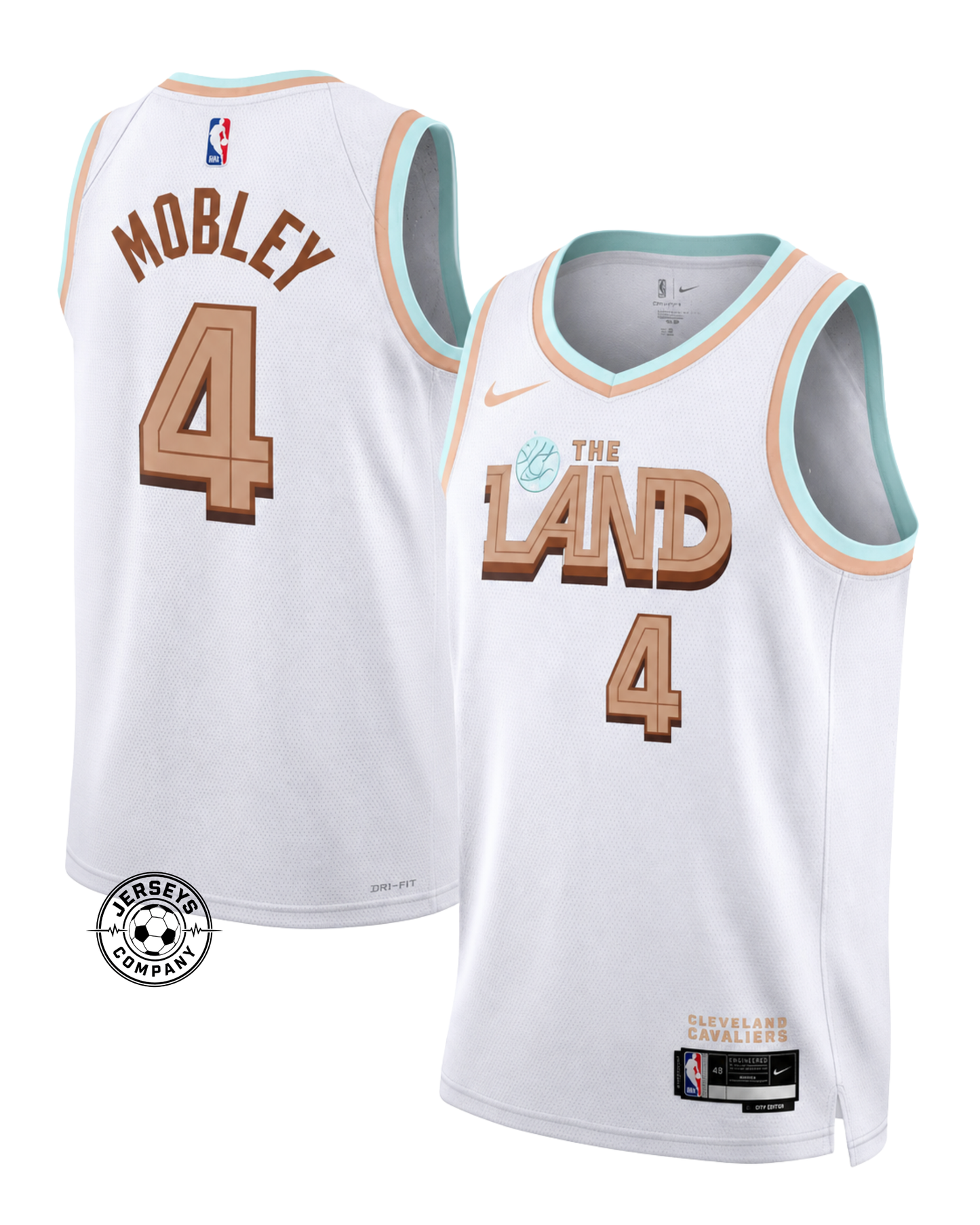 Evan Mobley Cleveland Cavaliers City Edition Jersey - White