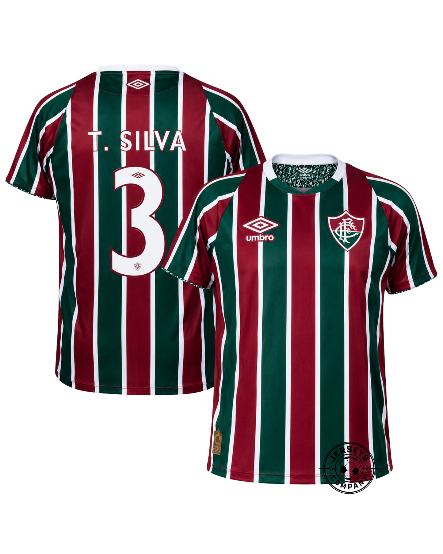 Fluminense Thiago Silva 3 Home Fan Jersey 2025/26