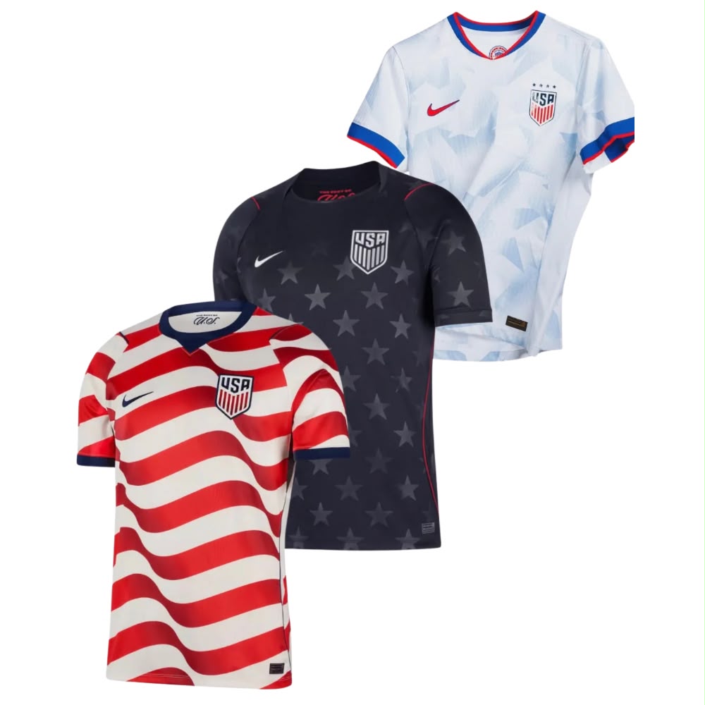 USA UNITED STATES COMBO 3 JERSEYS - HOME AWAY 25/26