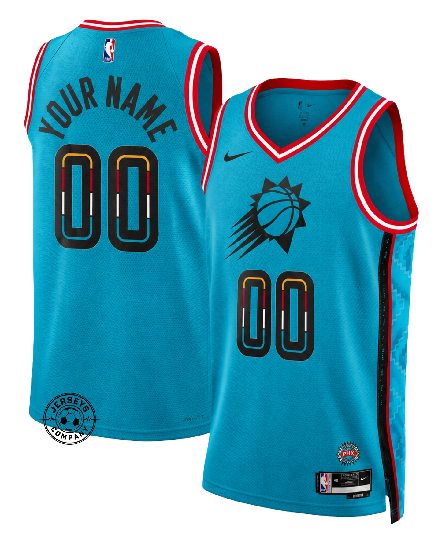 Phoenix Suns City Edition Jersey - Turquoise