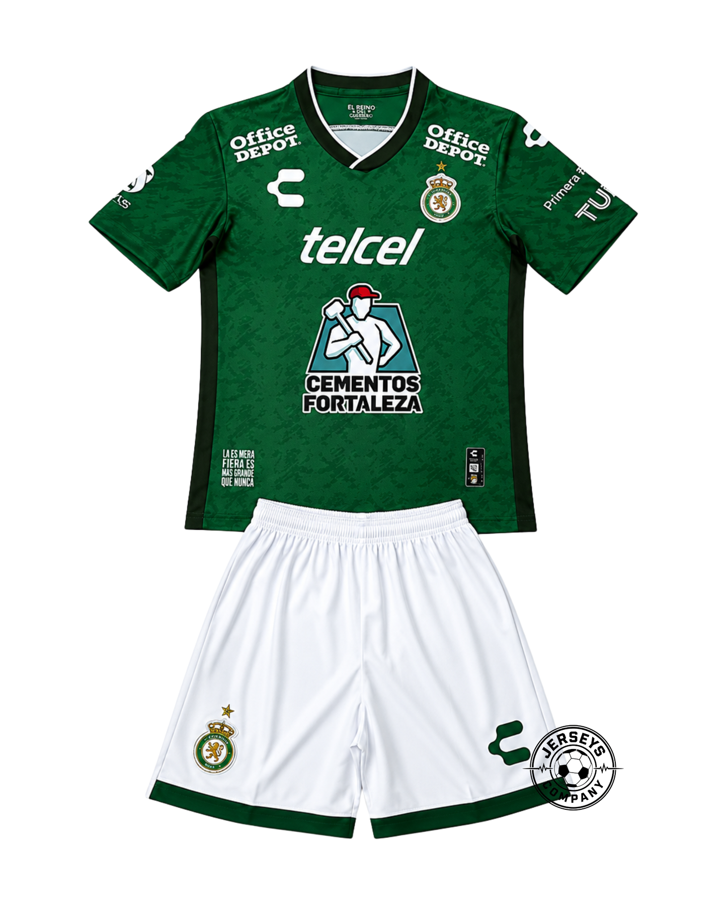 Kids Kit Club León Home Fan Jersey 2024/25