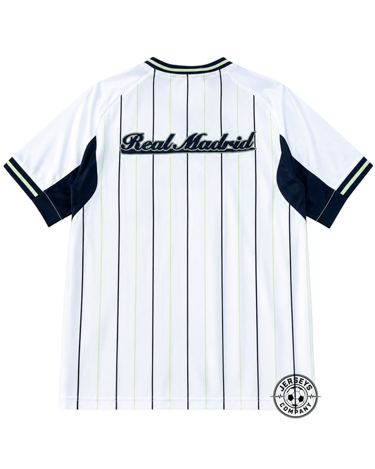 Real Madrid Home Jersey 2025/26 - Version Baseball US Pack [Slim Fit]