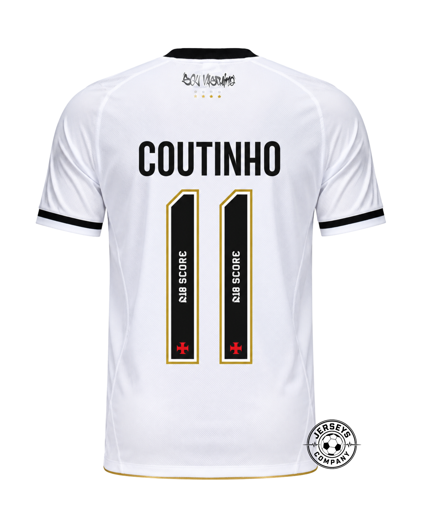 Vasco da Gama Coutinho 11 Away Fan Jersey 2025/26