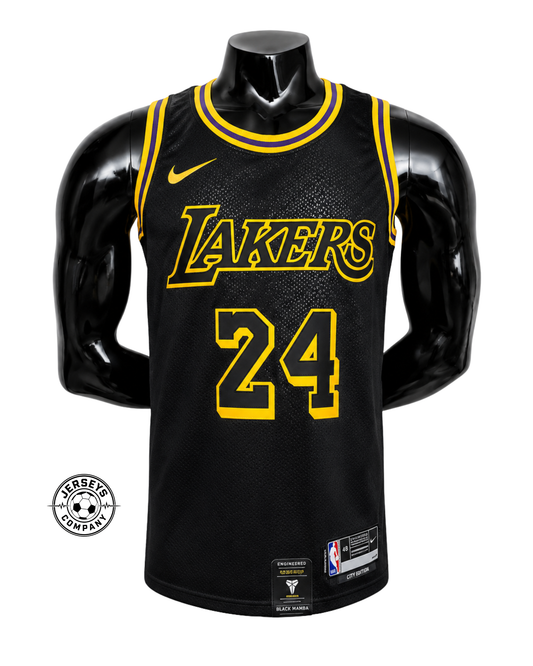 Los Angeles Lakers Black Mamba Jersey - Black - Nike