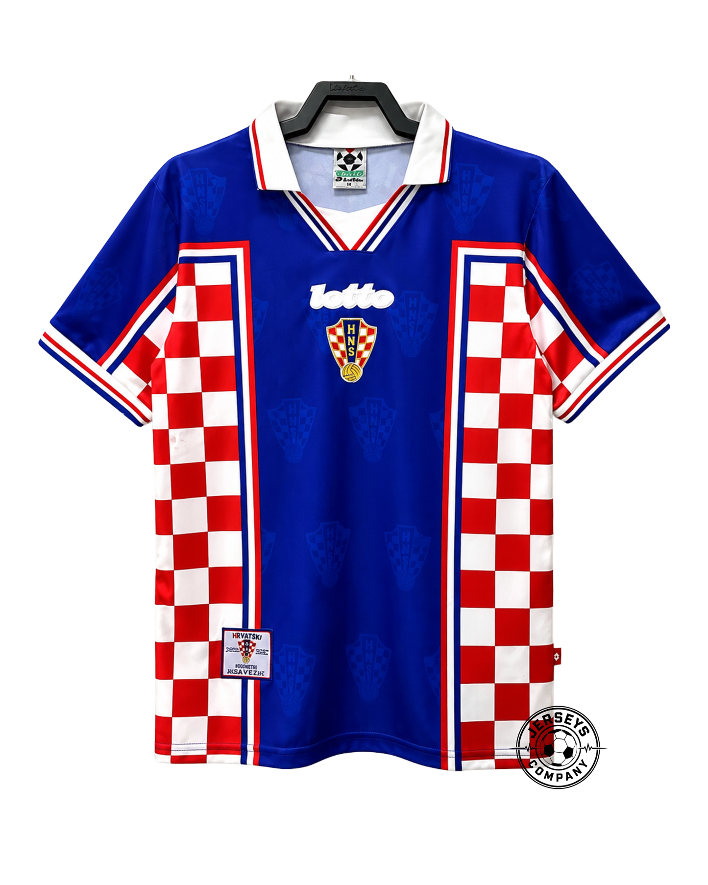 Croatia 1998 Away Jersey - Retro Version