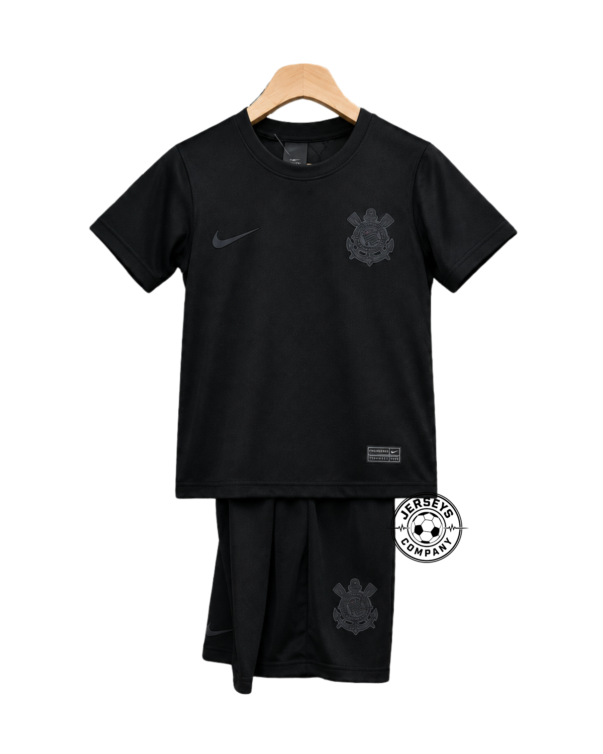 Kit infantil Corinthians 24/25 Nike preto