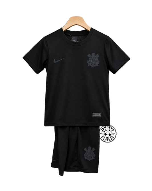 Kit infantil Corinthians 24/25 Nike preto
