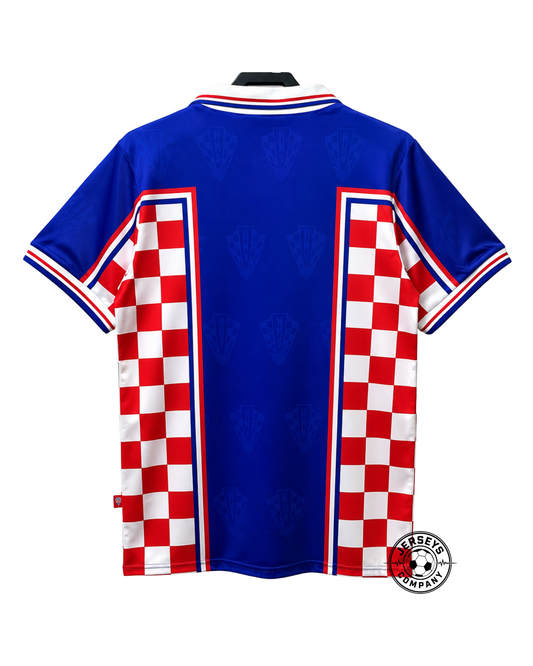 Croatia 1998 Away Jersey - Retro Version