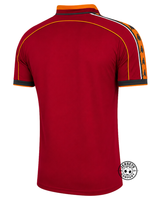 AS Roma 98/99 Home Jersey - Retro Version