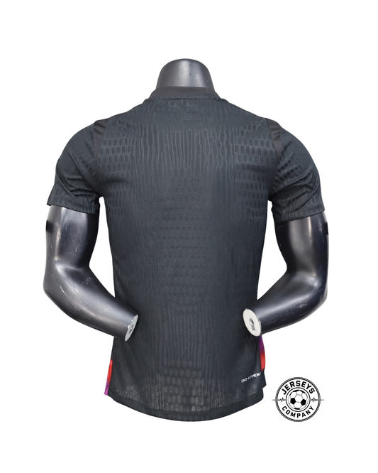 England 25/26 Training Jersey - Black - Player Version - Slim Fit