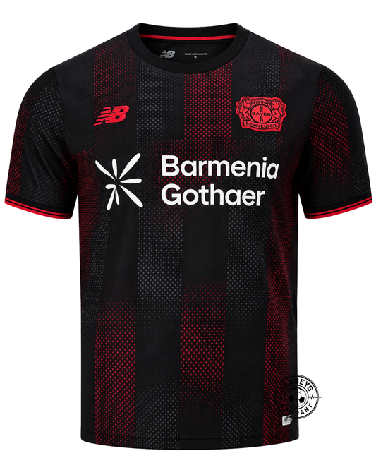 New Balance 2025/26 Bayer 04 Leverkusen Men's Home Jersey