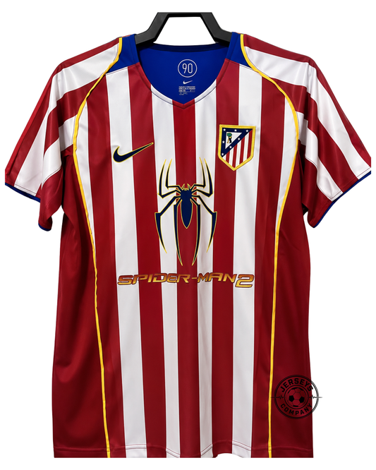 Atletico Madrid 04/05 I Home Jersey - Retro Version