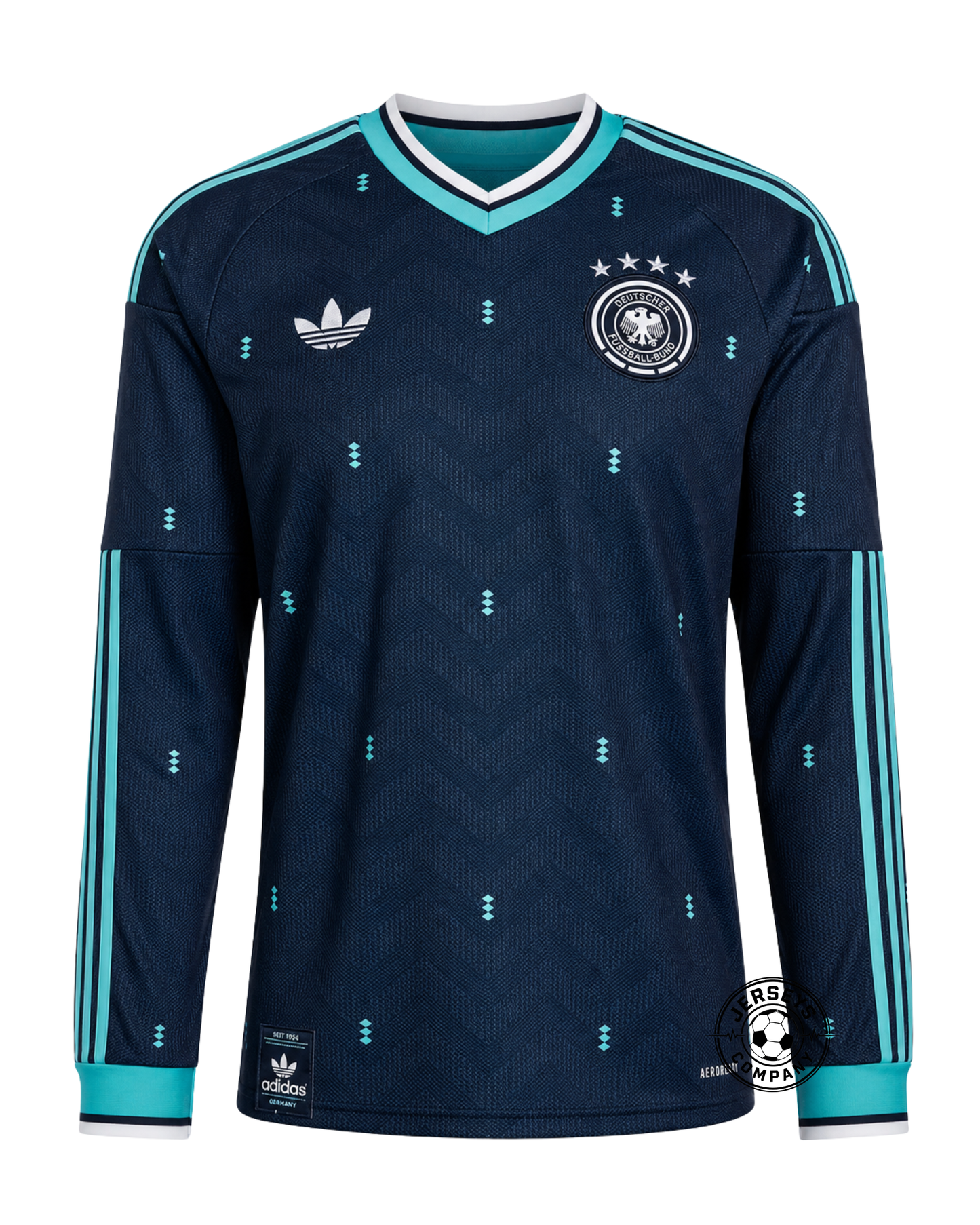 Germany 26 Away Long Sleeve Jersey - Fan Version