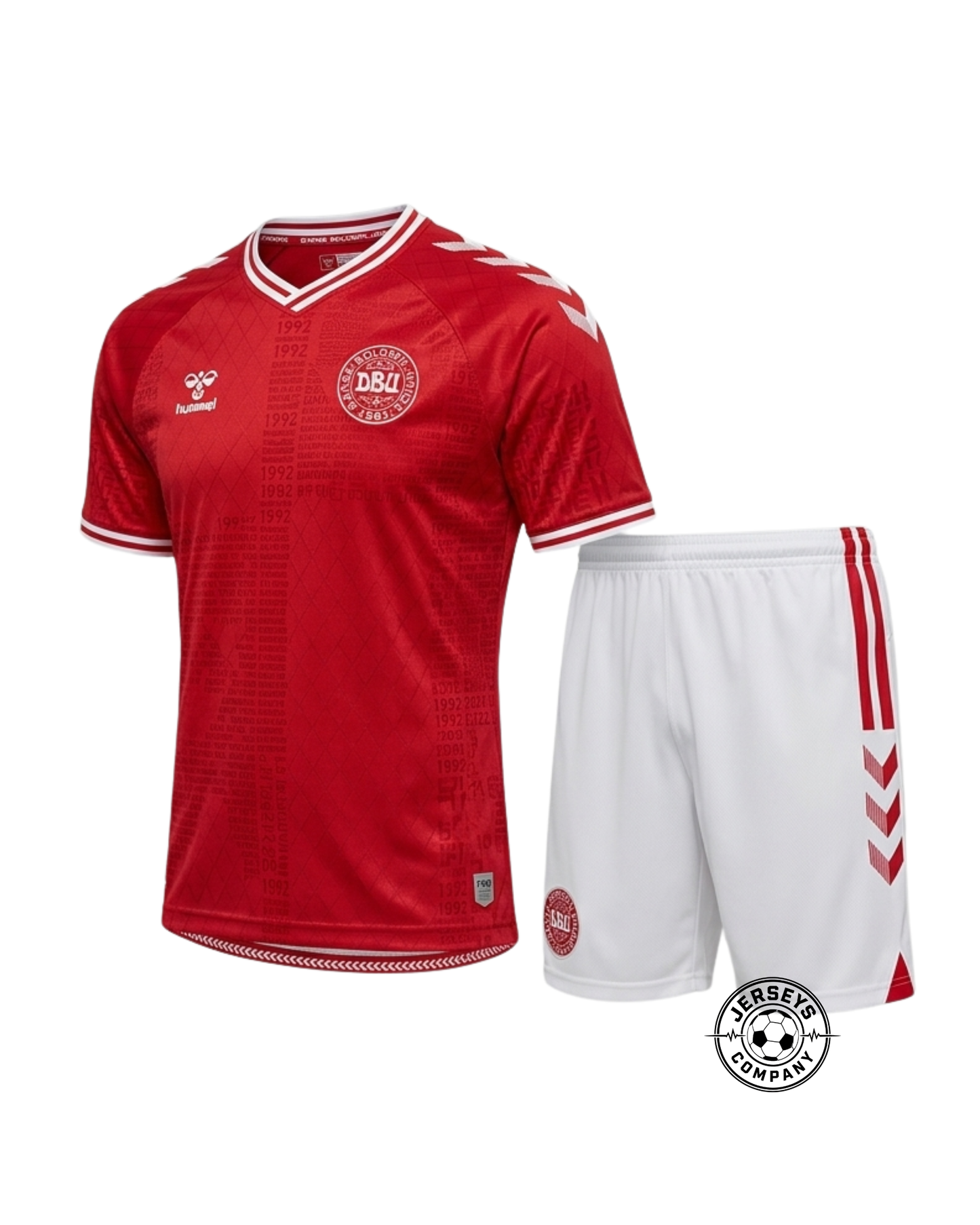 Kids Denmark Home Jersey 2024