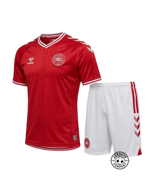 Kids Denmark Home Jersey 2024