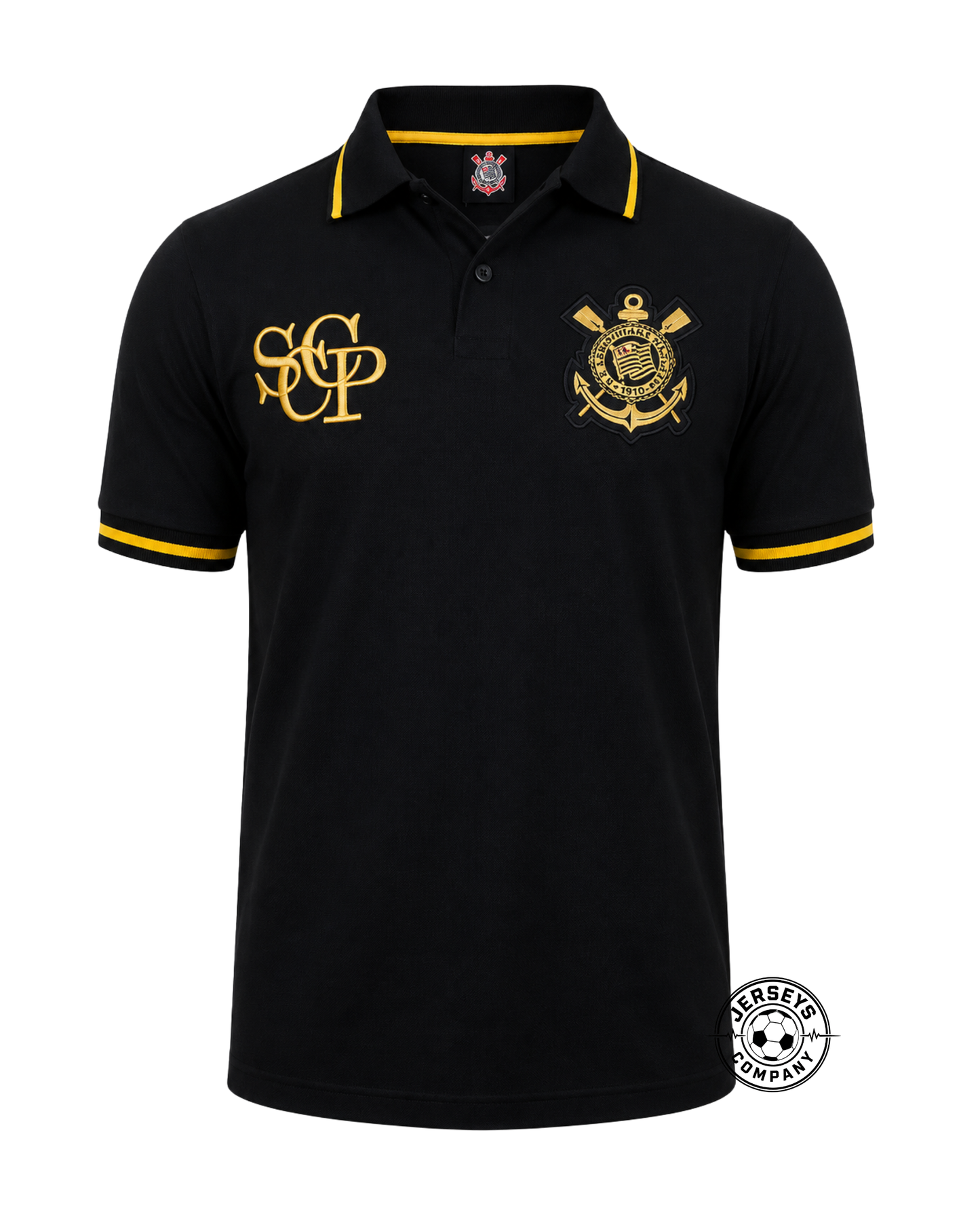 Camisa Corinthians Polo Retro Gold - SPR