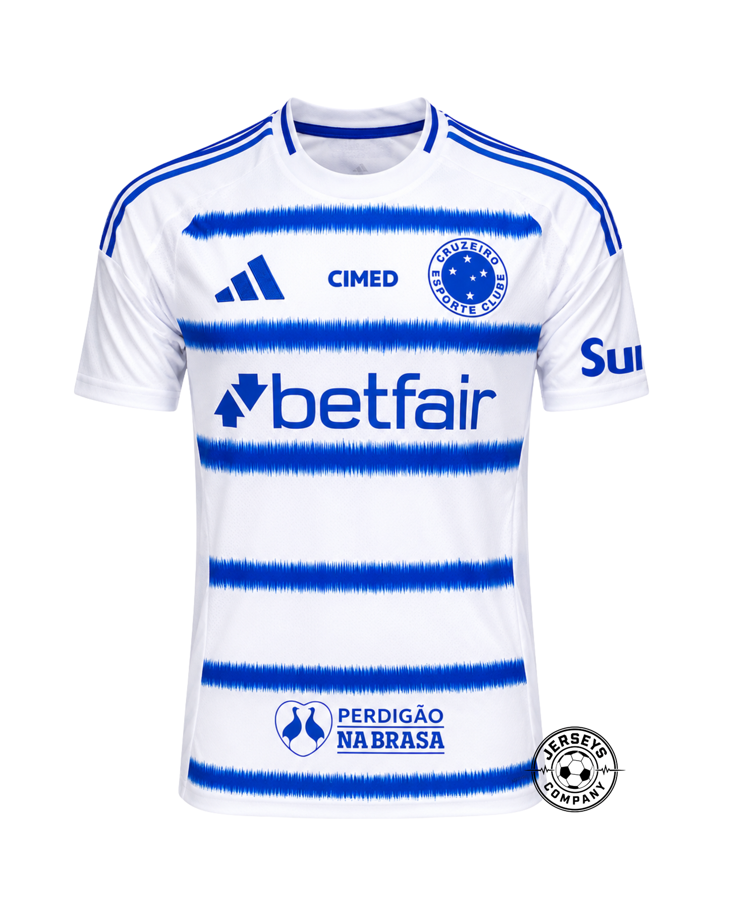 Camisa adidas Cruzeiro 2025/26 II COM PATROCÍNIOS