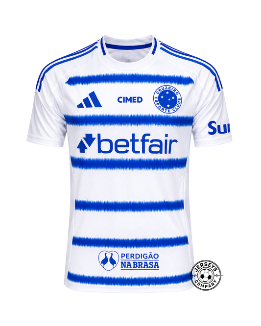 Camisa adidas Cruzeiro 2025/26 II COM PATROCÍNIOS