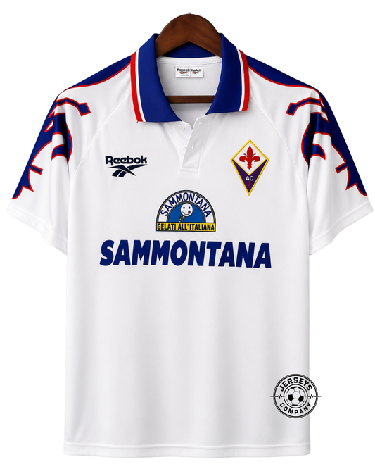 Fiorentina 95/96 Away Jersey - Retro Version