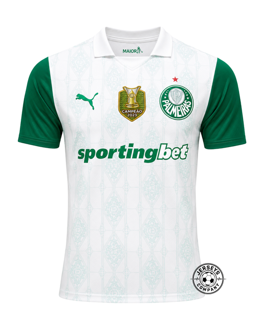 Palmeiras Away Jersey 2025/26 - Patch Campeão