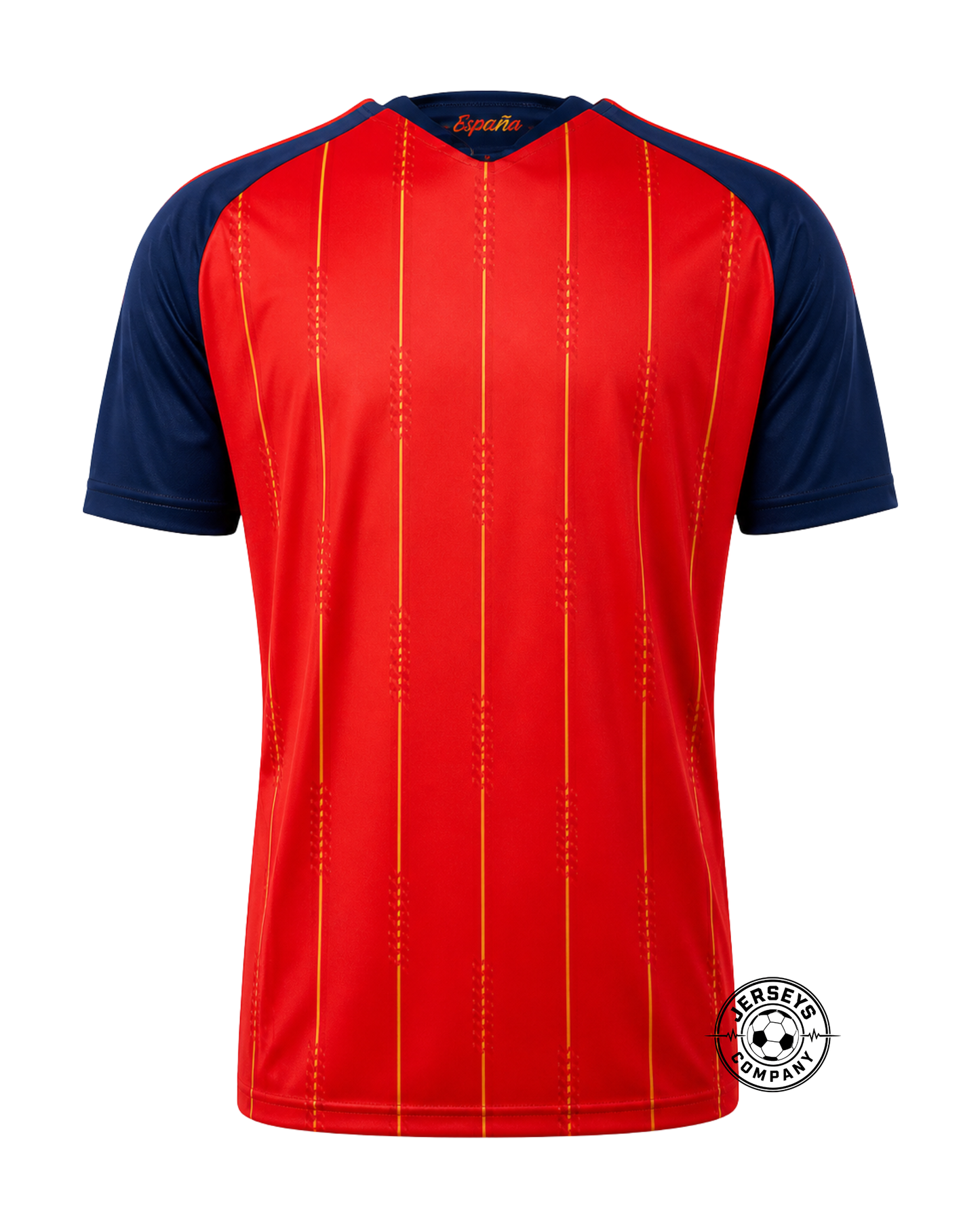 Spain 2026 Home Authentic Jersey - Player Version - Slim Fit