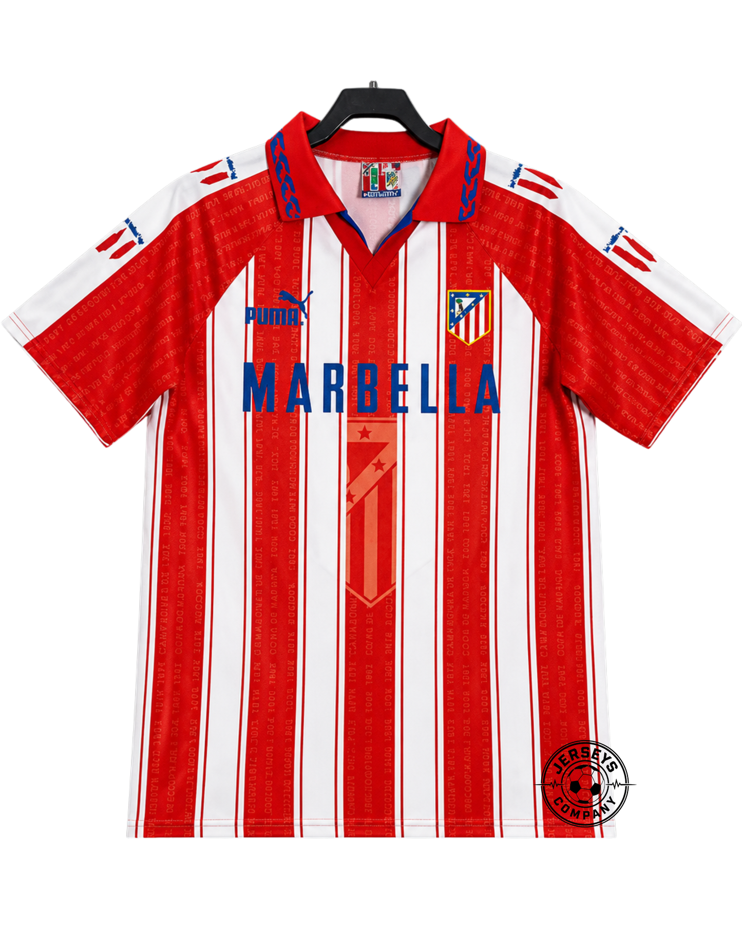Atletico Madrid 95/96 I Home Jersey - Retro Version