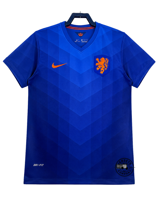 Netherlands 2014 Away Jersey - Retro Version