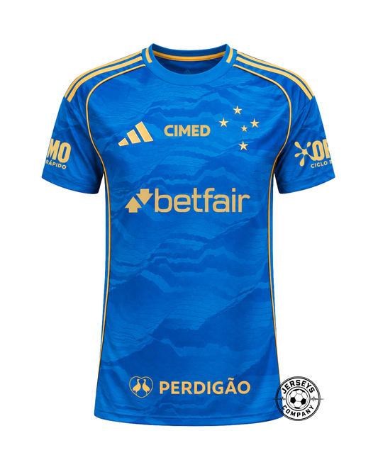 Camisa Cruzeiro 2025/26 Feminina/Women Third - Fan Version All Sponsor