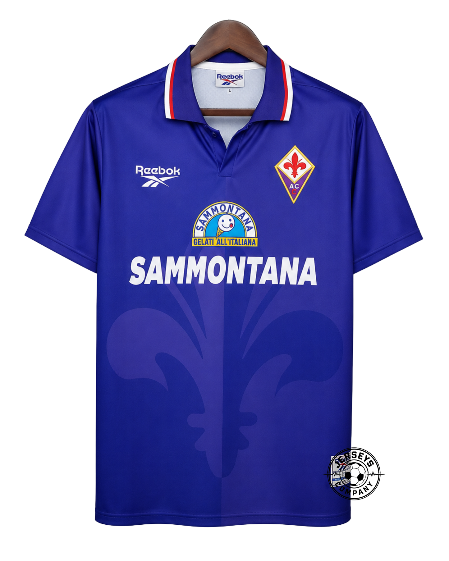Fiorentina 95/96 Home Jersey - Retro Version