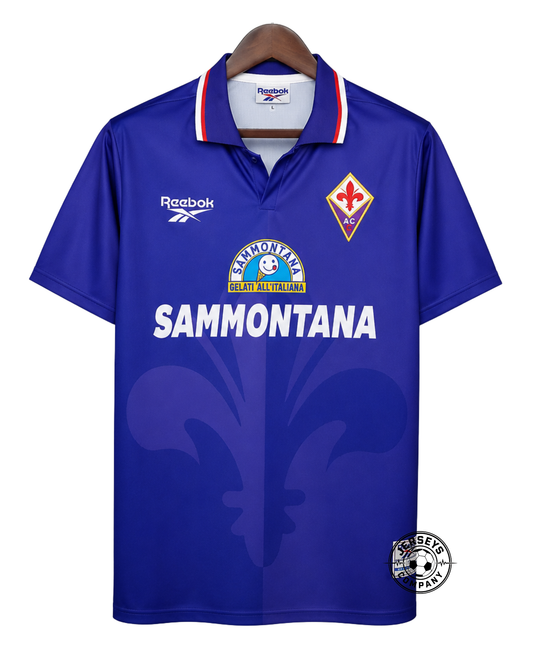 Fiorentina 95/96 Home Jersey - Retro Version