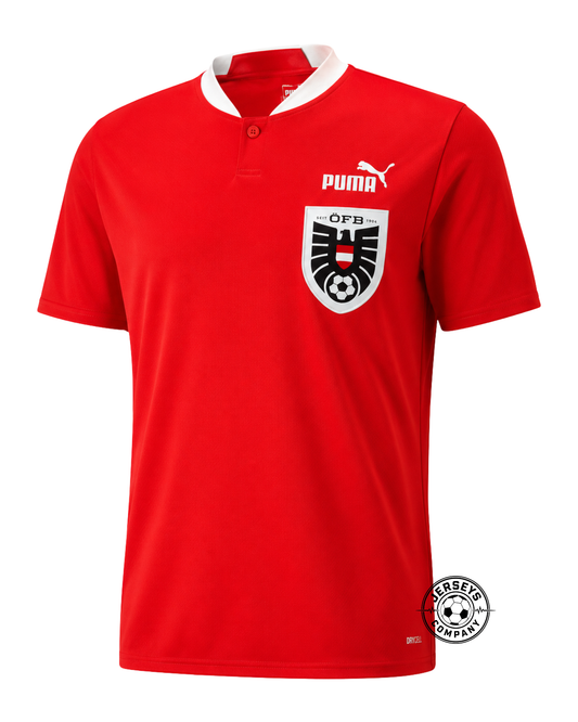 Austria 22/23 Home Jersey - Fan Version