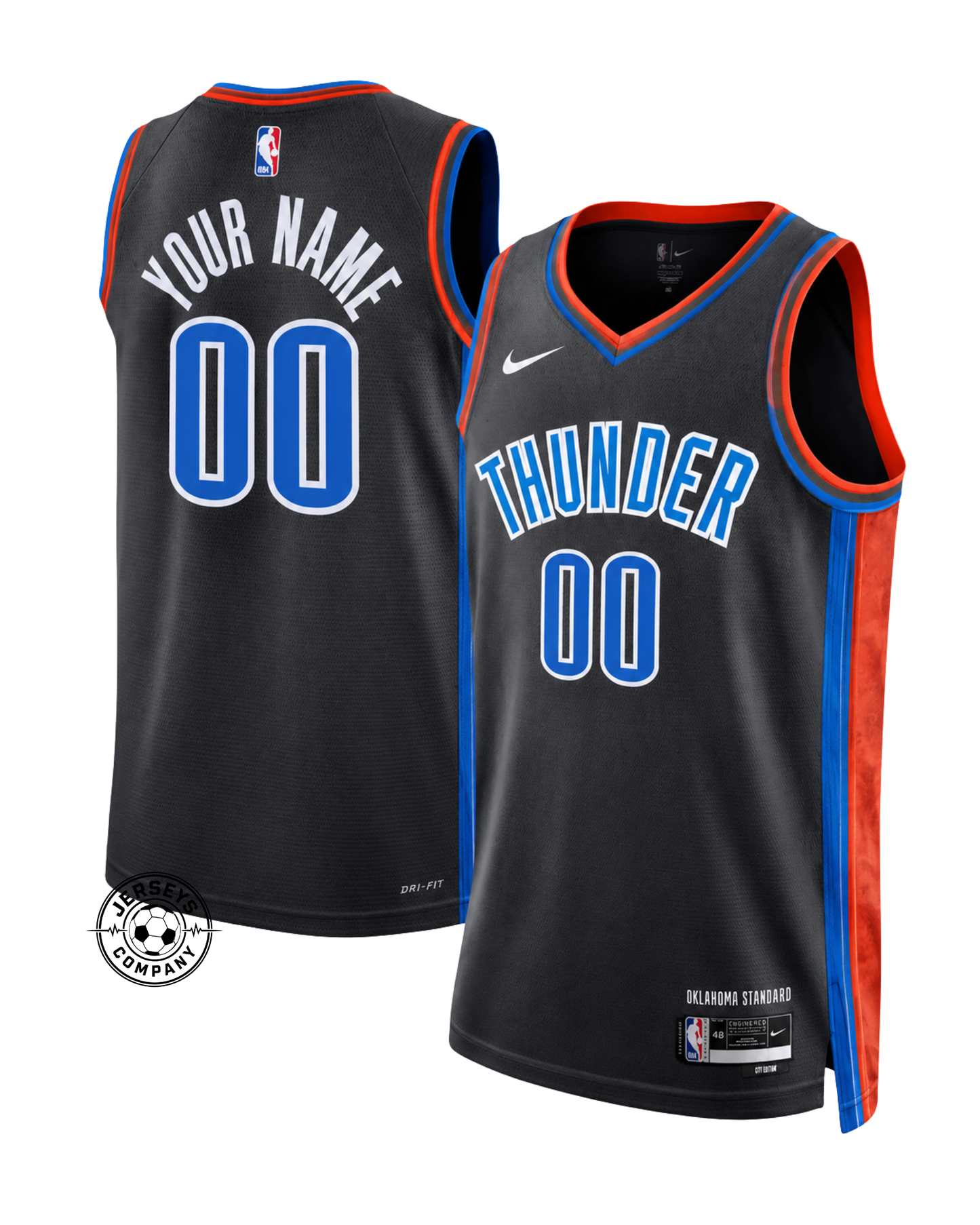 Oklahoma City Thunder City Edition Jersey - Black